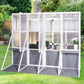 Wooden Lean To Greenhouse Heavy Duty Walk In Outdoor