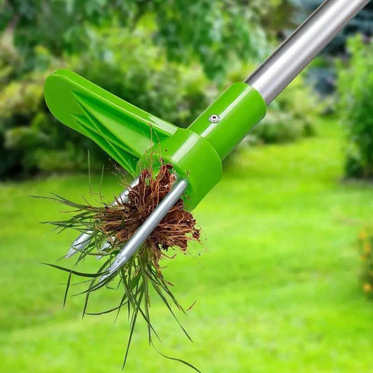 Stand Up Weeder Tool Manual Garden Weed Remover Foot Pedal
