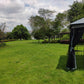 13x10 Outdoor Patio Gazebo Tent with Double Roof and Net