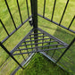 13x10 Outdoor Patio Gazebo Tent with Double Roof and Net