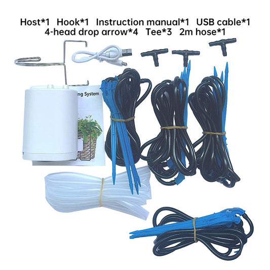 Automatic Irrigation Controller Kit with Multiple Heads and Timer