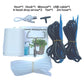 Automatic Irrigation Controller Kit with Multiple Heads and Timer