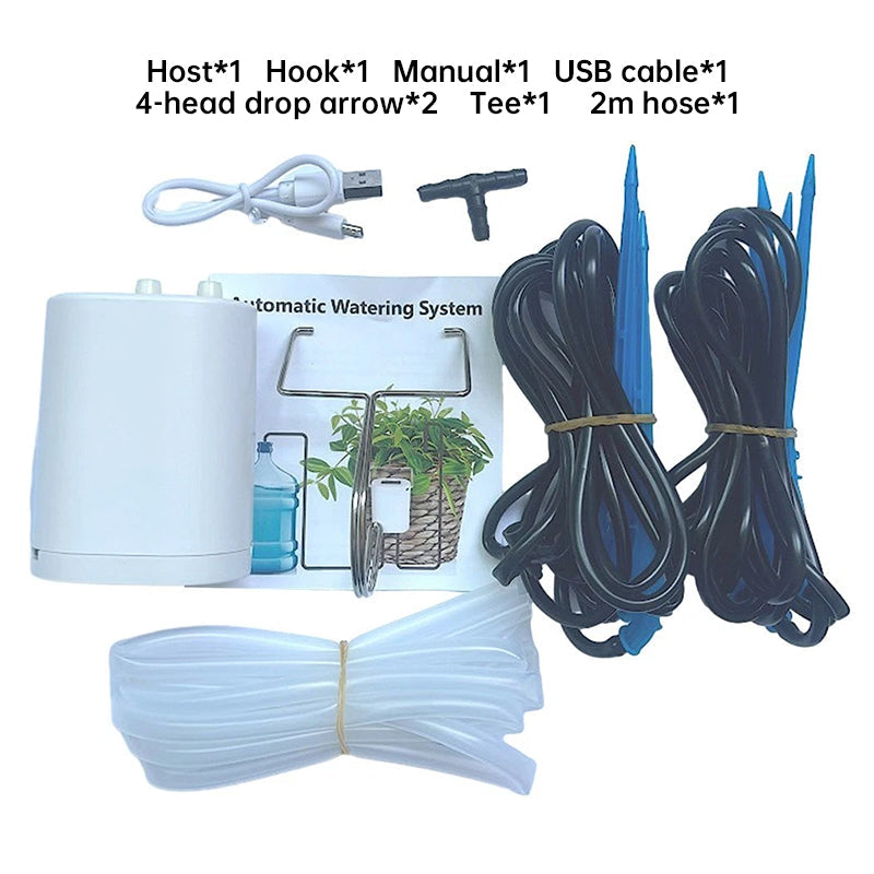 Automatic Irrigation Controller Kit with Multiple Heads and Timer