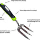 Garden Hand Fork Weeder Tool