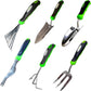Stainless Steel 6-Piece Gardening Tool Set with Essential Hand Tools