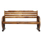 Gardeon Garden Bench Wooden Wagon Chair 3 Seat Outdoor Furniture