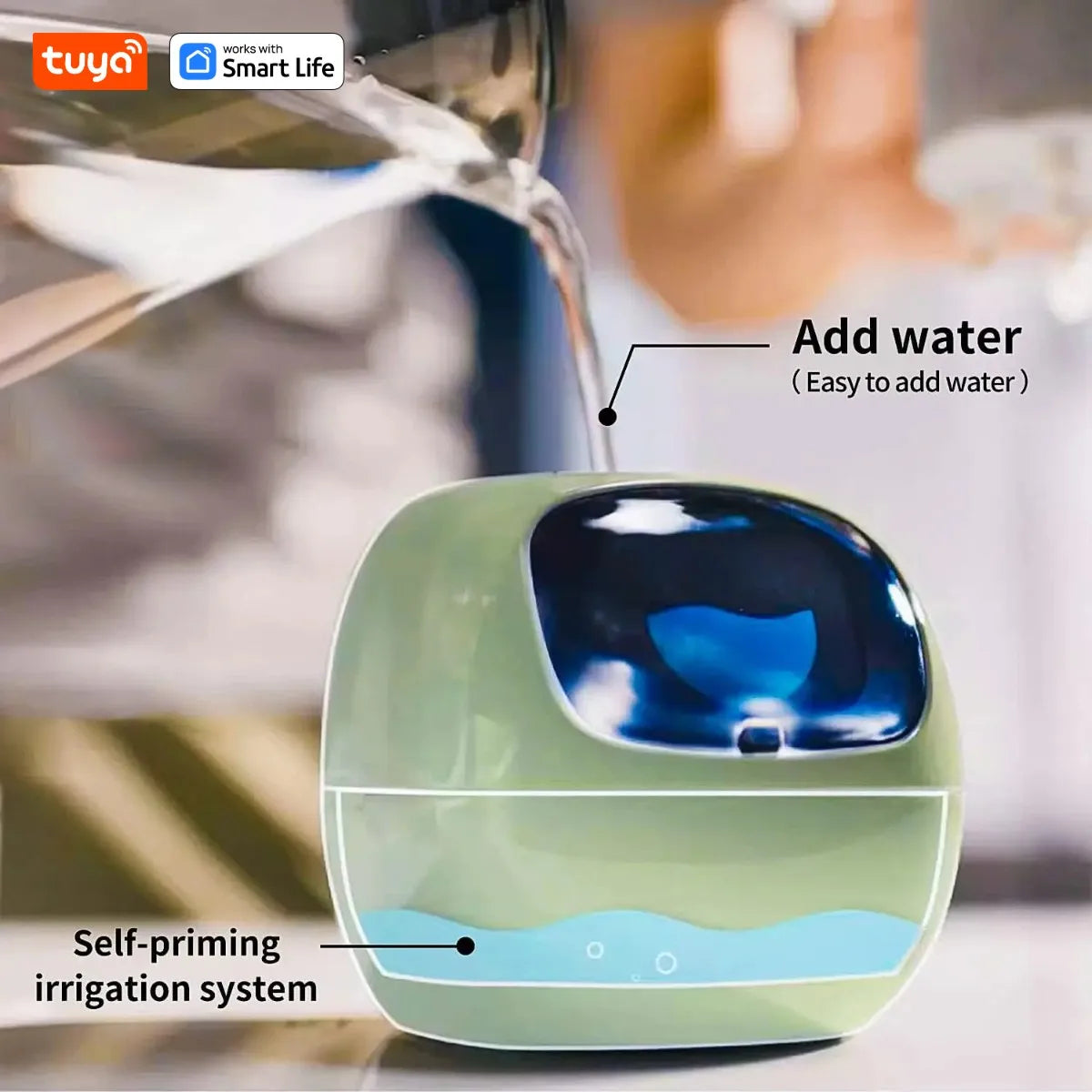Smart Planter with AI Sensors and Fun Expressions