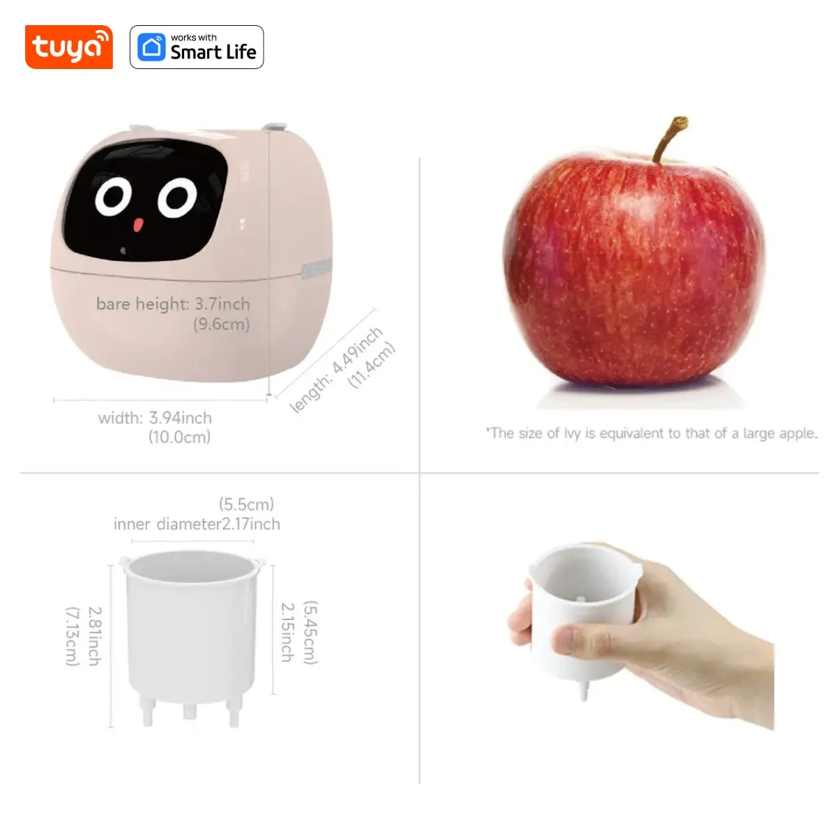 Smart Planter with AI Sensors and Fun Expressions