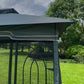 13x10 Outdoor Patio Gazebo Tent with Double Roof and Net