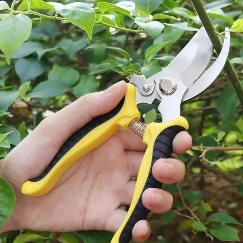 Heavy Duty Pruning Shears with Rust Proof Stainless Steel Blades