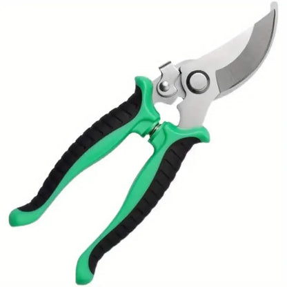 Heavy Duty Pruning Shears with Rust Proof Stainless Steel Blades