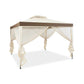 Canopy Gazebo Tent Shelter Garden Lawn Patio with Mosquito Netting-Beige